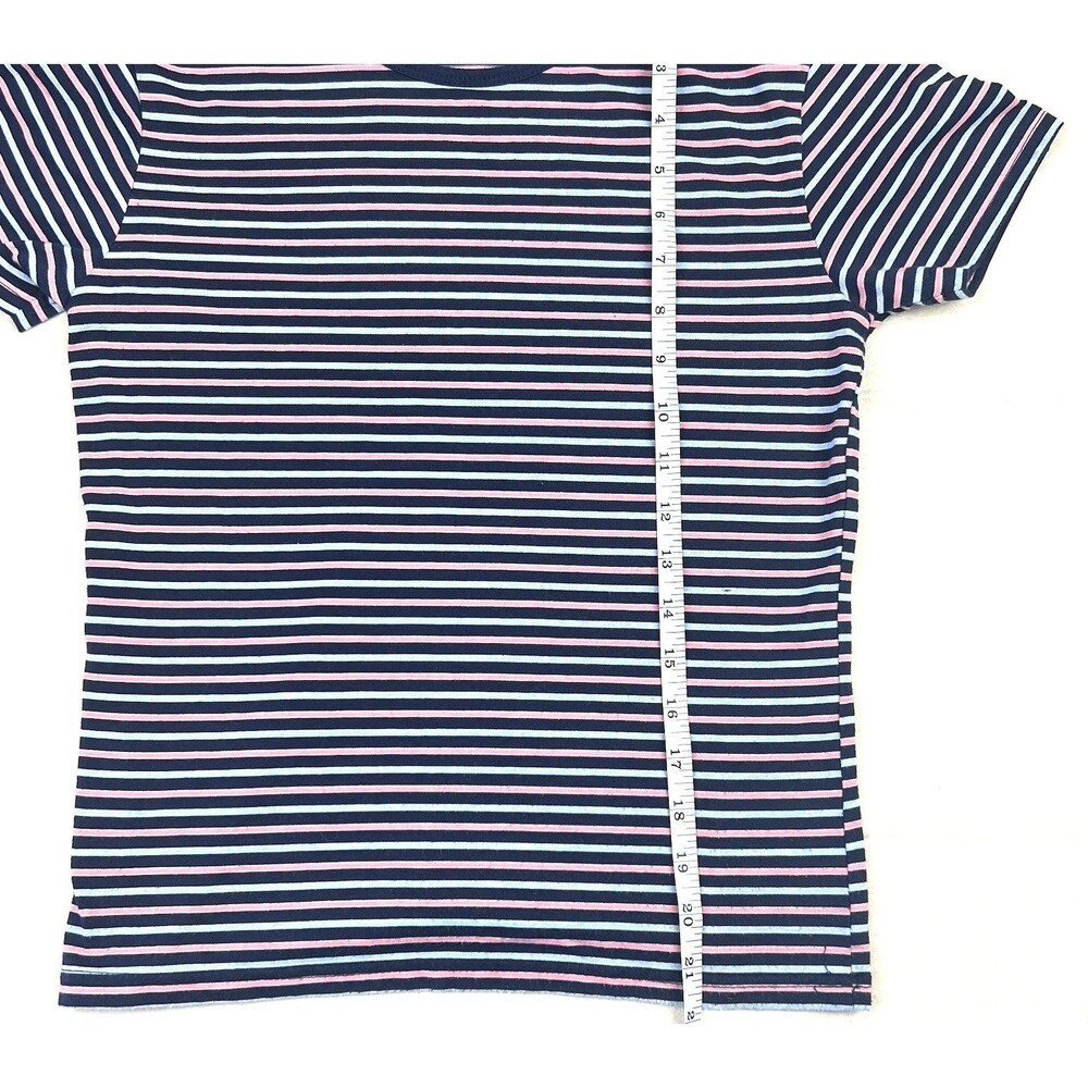 Vintage CAC Action Sportswear Stripped Women Shirt Size S - Picture 7 of 9